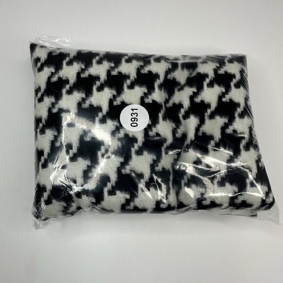 Talbots‎ Women's Black Houndstooth Wool Y2K Business Career Pencil Skirt 4P/W29 - Picture 14 of 14